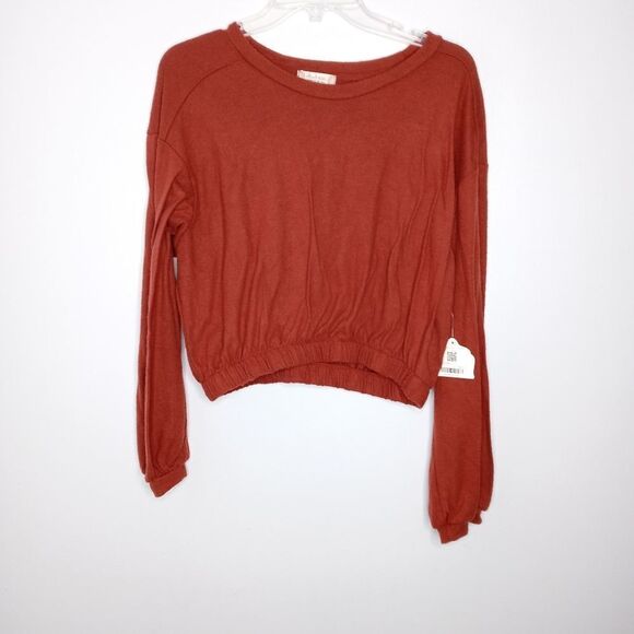 Altar's burnt orange blouse size large - Picture 1 of 8